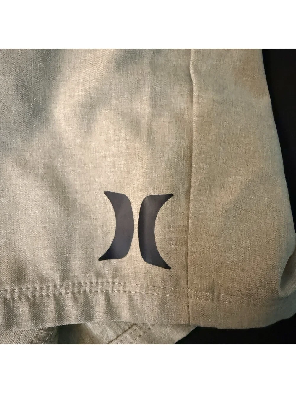 Hurley Boys Khaki Hybrid Walk Shorts Medium 10-12 Stretch Drawstring Casual